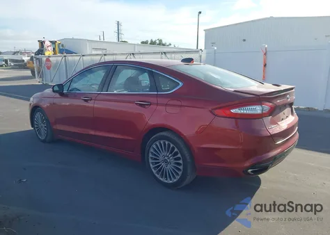 2014 Ford Fusion Titanium z USA, uszkodzony, nr VIN 3FA6P0D97ER125699
